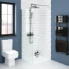 Nova 1000 x 1000 Square Wet Room (1000mm Screen + Tray)