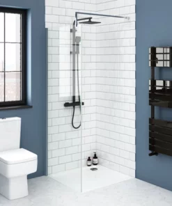 Nova 1000 x 1000 Square Wet Room (1000mm Screen + Tray)