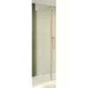 Crosswater Optix 10 Brushed Brass Side Panel for Pivot Door with Inline