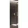 Crosswater Optix 10 Polished Stainless Steel Side Panel for Sliding Door