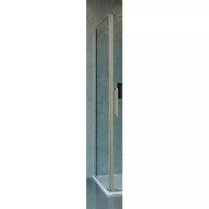 Crosswater Optix 10 Brushed Stainless Steel Side Panel for Pivot Door 1 Crosswater Optix 10 Brushed Stainless Steel Side Panel for Pivot Door