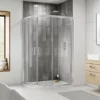 Pacific LH Offset Quadrant Shower Enclosure inc. Tray
