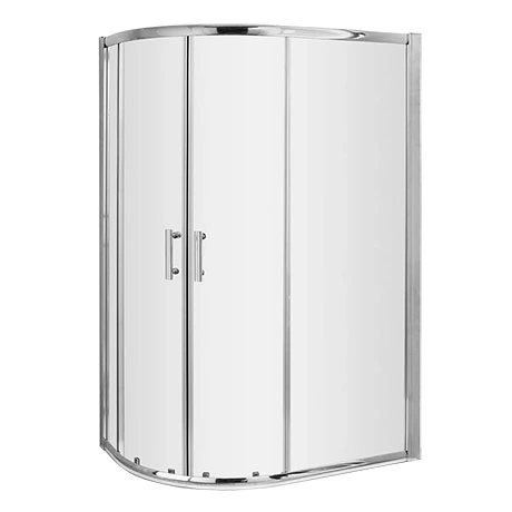 Nuie Pacific Offset Quadrant Shower Enclosure Only - Various Sizes -Shower Enclosure Ranges Shop POQSEO prod