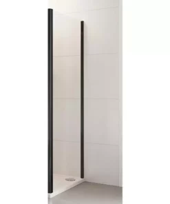 Side Panel for the Roman Haven6 Matt Black Shower Doors