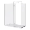 Nova 1400 x 900 Wet Room (inc. Screen, Side Panel + Return Panel with Tray)