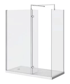 Nova 1400 x 900 Wet Room (inc. Screen, Side Panel + Return Panel with Tray)