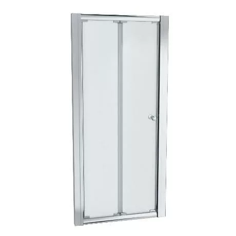 Newark 760 x 760mm Bi-Folding Shower Enclosure + Pearlstone Tray 2 Newark 760 x 760mm Bi-Folding Shower Enclosure + Pearlstone Tray - Image 2